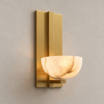 Belmira Alabaster Sconce