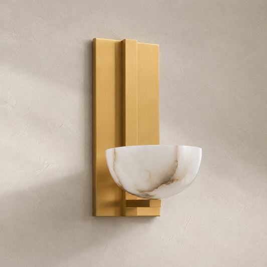 Belmira Alabaster Sconce