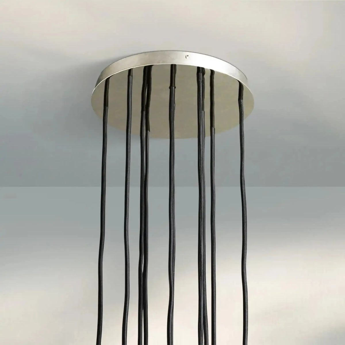Bouble De Crystal Round Cluster Chandelier-Lamerlighting