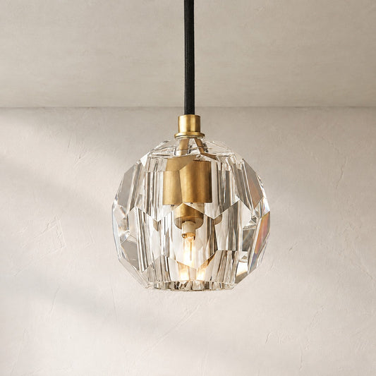 Bouvelle de Cristal Glass Pendant