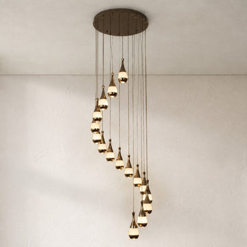 Cascata Spiral Pendant Light