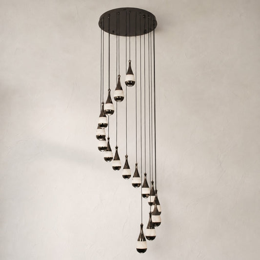 Cascata Spiral Pendant Light