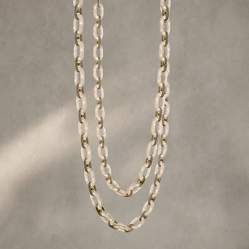 Chain Link Cascade Chandelier