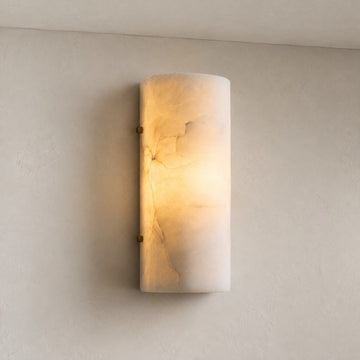 Chayla Alabaster Stone Sconce 12'' 18''H