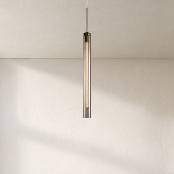 Colleena Pendant Fluted Glass