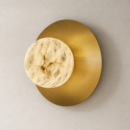 Copper Alabaster Wall Sconces