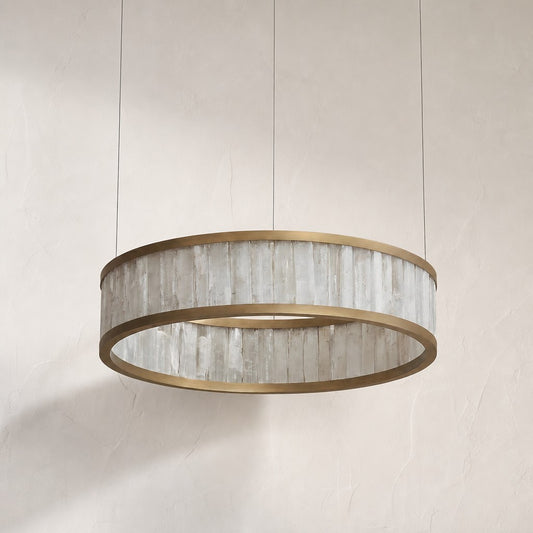 Crystara Round Pendant Light