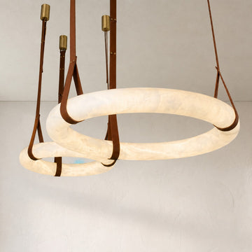Cuoio Ring Pendant Light