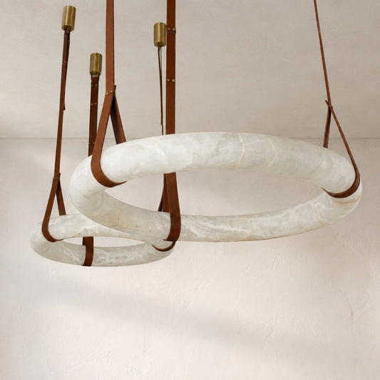 Cuoio Ring Pendant Light