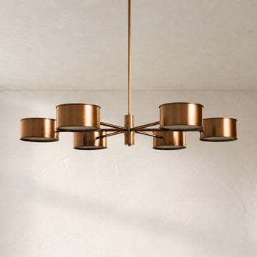Daphne Metal Round Chandelier