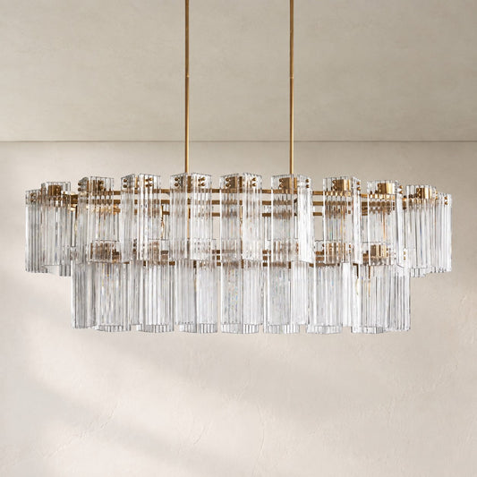 Delsie Oval Chandelier 51''63''72''