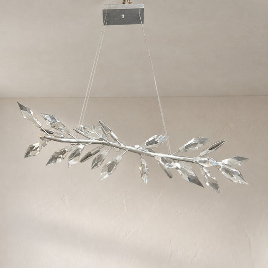 Diamond Cut Linear Chandelier