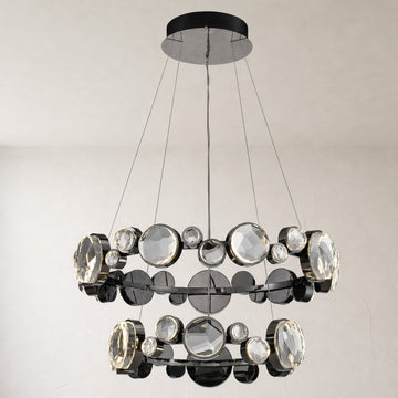 Eclipse Two-Ring Pendant Light