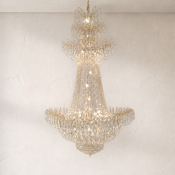 Empire Extra Large French Classic Multi-tiered Crystal Chandelier