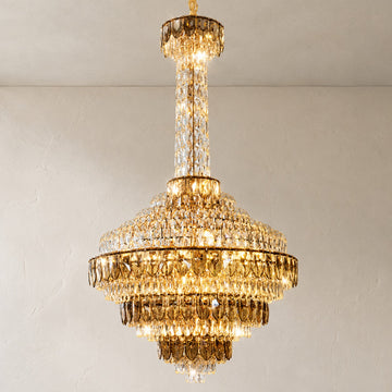 Extra Large Multi-tiered Empire Crystal Chandelier for Big Hallway/Foyer/Staircase