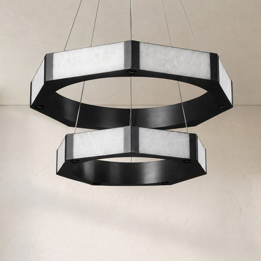 Facetra Ring Chandelier