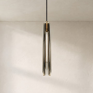 Fenella Crystal Pendant Light Over Kitchen Island
