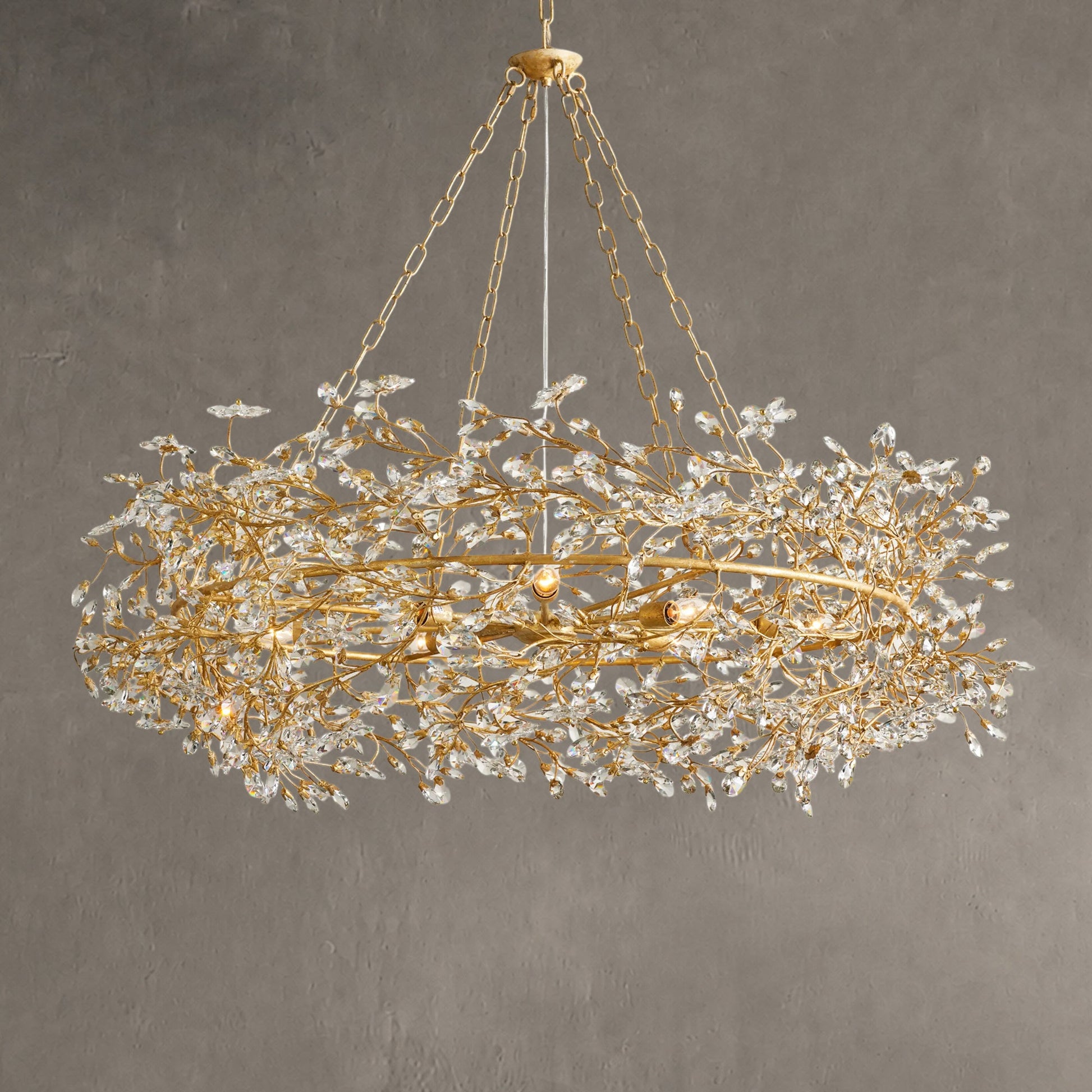 Fiore Crown Chandelier 39" 48" 60" | Lamer Lighting (12)