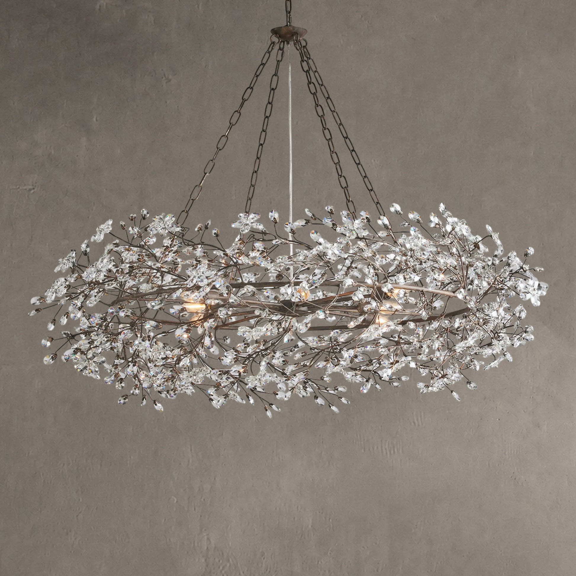 Fiore Crown Chandelier 39" 48" 60" | Lamer Lighting (13)