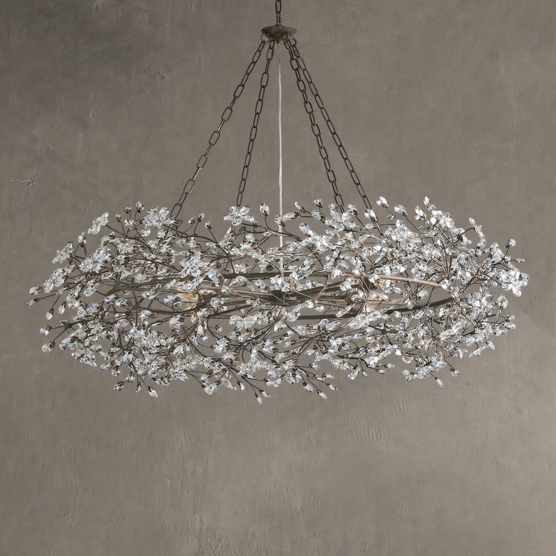 Fiore Crown Chandelier 39" 48" 60" | Lamer Lighting (17)