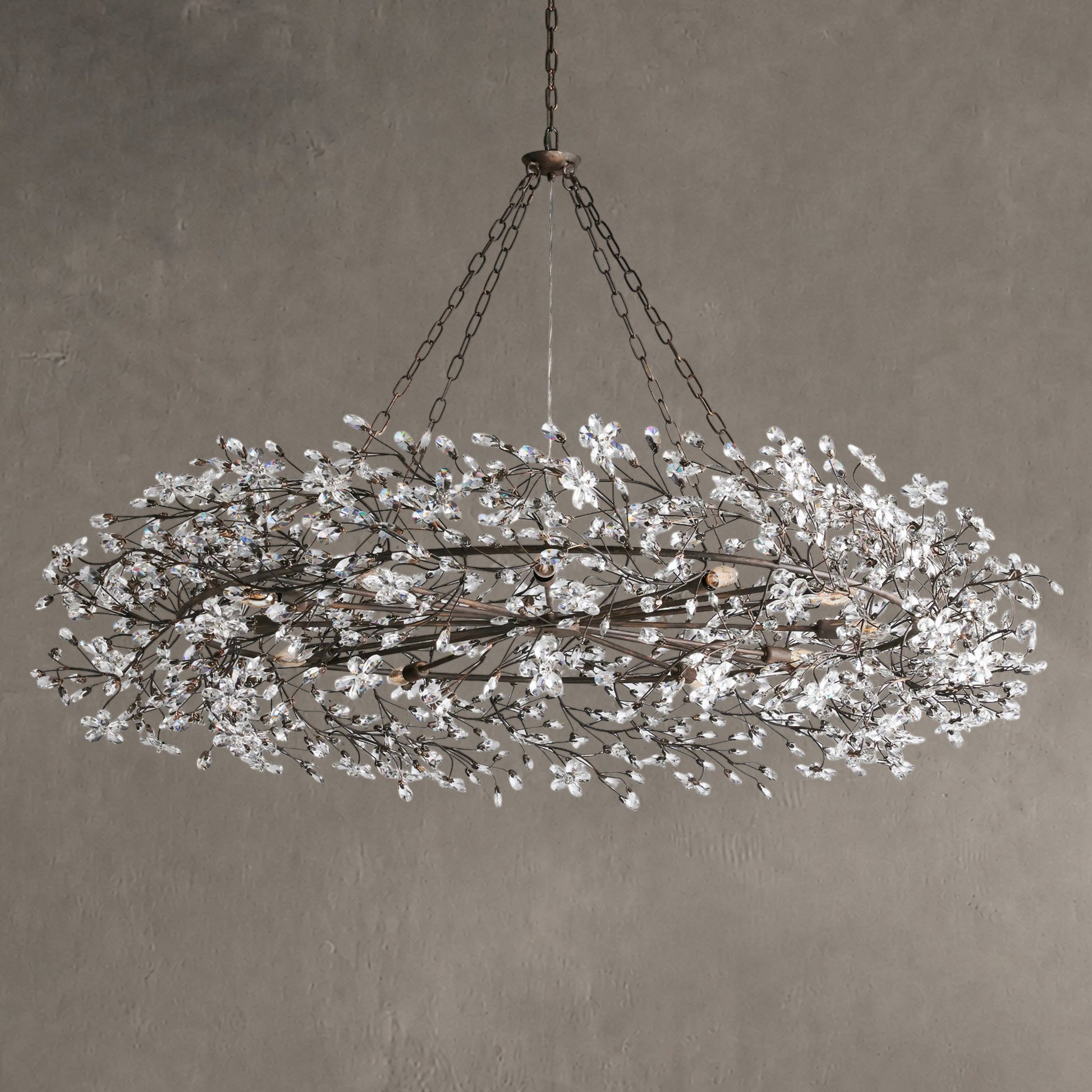 Fiore Crown Chandelier 39" 48" 60" | Lamer Lighting (24)