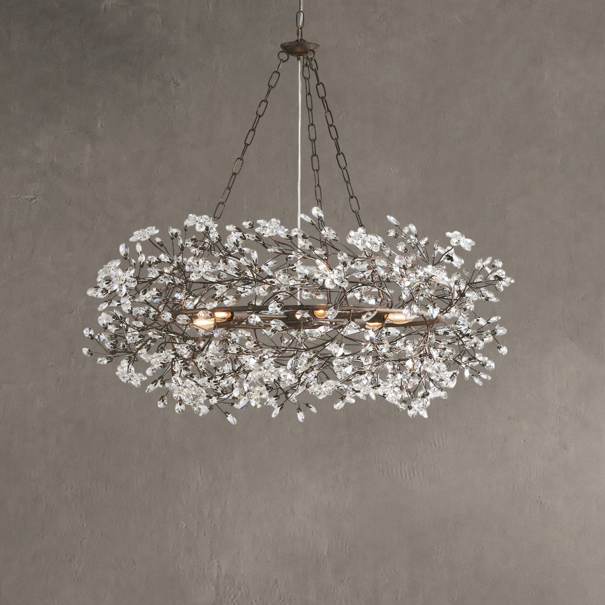 Fiore Crown Chandelier 39" 48" 60" | Lamer Lighting (3)