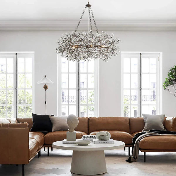 Fiore Crown Chandelier 39" 48" 60" | Lamer Lighting (33)