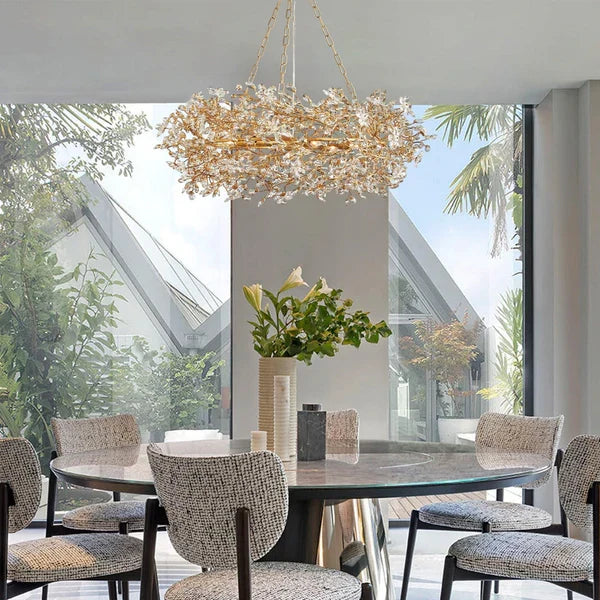 Fiore Crown Chandelier 39" 48" 60" | Lamer Lighting (35)