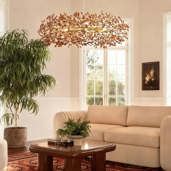 Fiore Crown Chandelier 39" 48" 60" | Lamer Lighting (38)