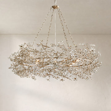 Fiore Crown Chandelier 39" 48" 60"