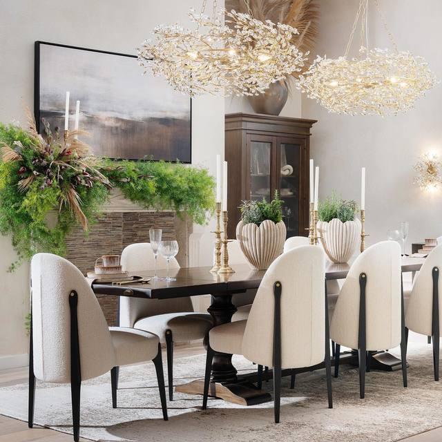 Fiore Crown Chandelier 39" 48" 60"-Chandelier-Merlin Lamps-GOLD-39"-lamerlighting