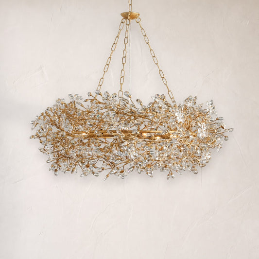Fiore Crown Chandelier 39" 48" 60"