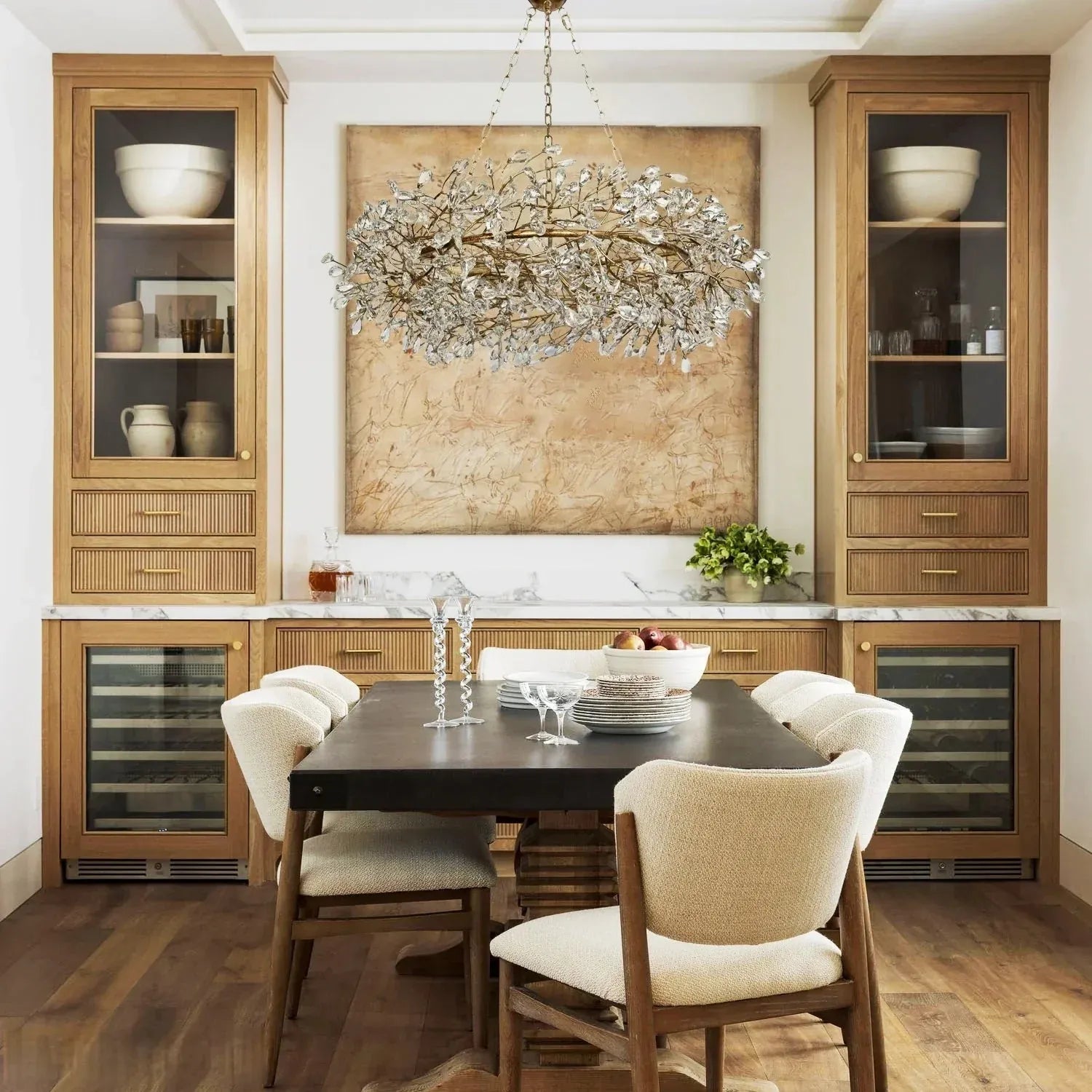 Fiore Crown Chandelier 39" 48" 60" | Lamer Lighting (43)