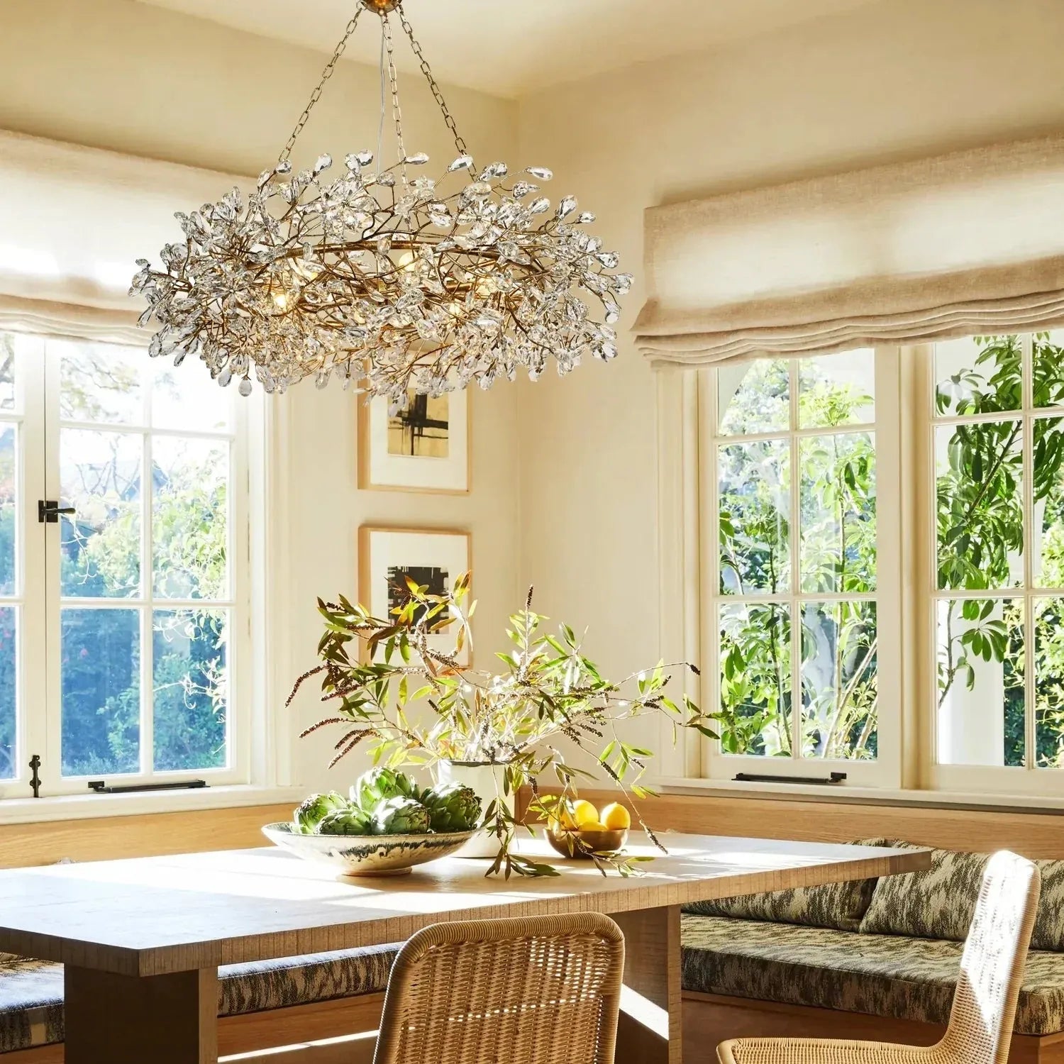 Fiore Crown Chandelier 39" 48" 60" | Lamer Lighting (44)