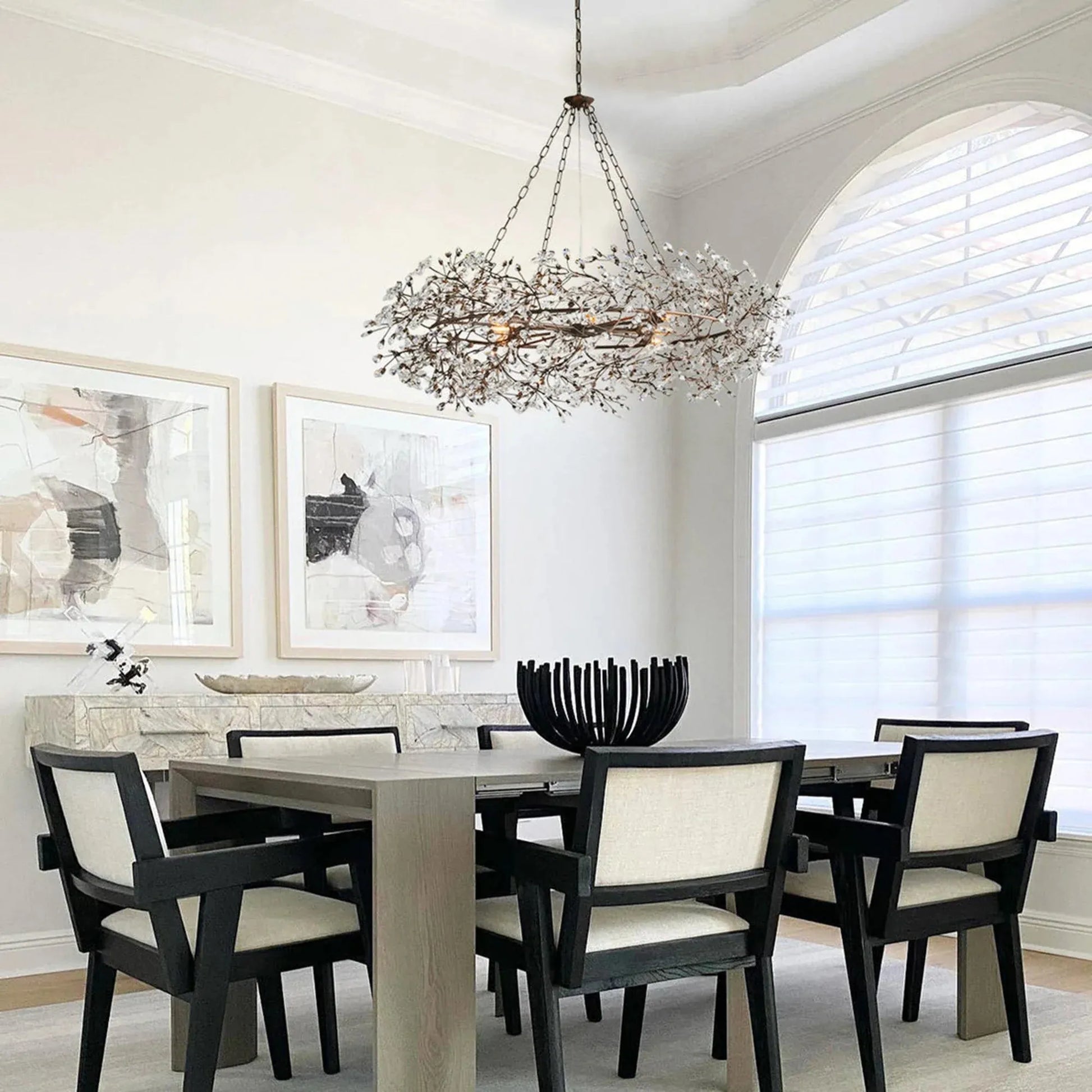 Fiore Crown Chandelier 39" 48" 60" | Lamer Lighting (45)