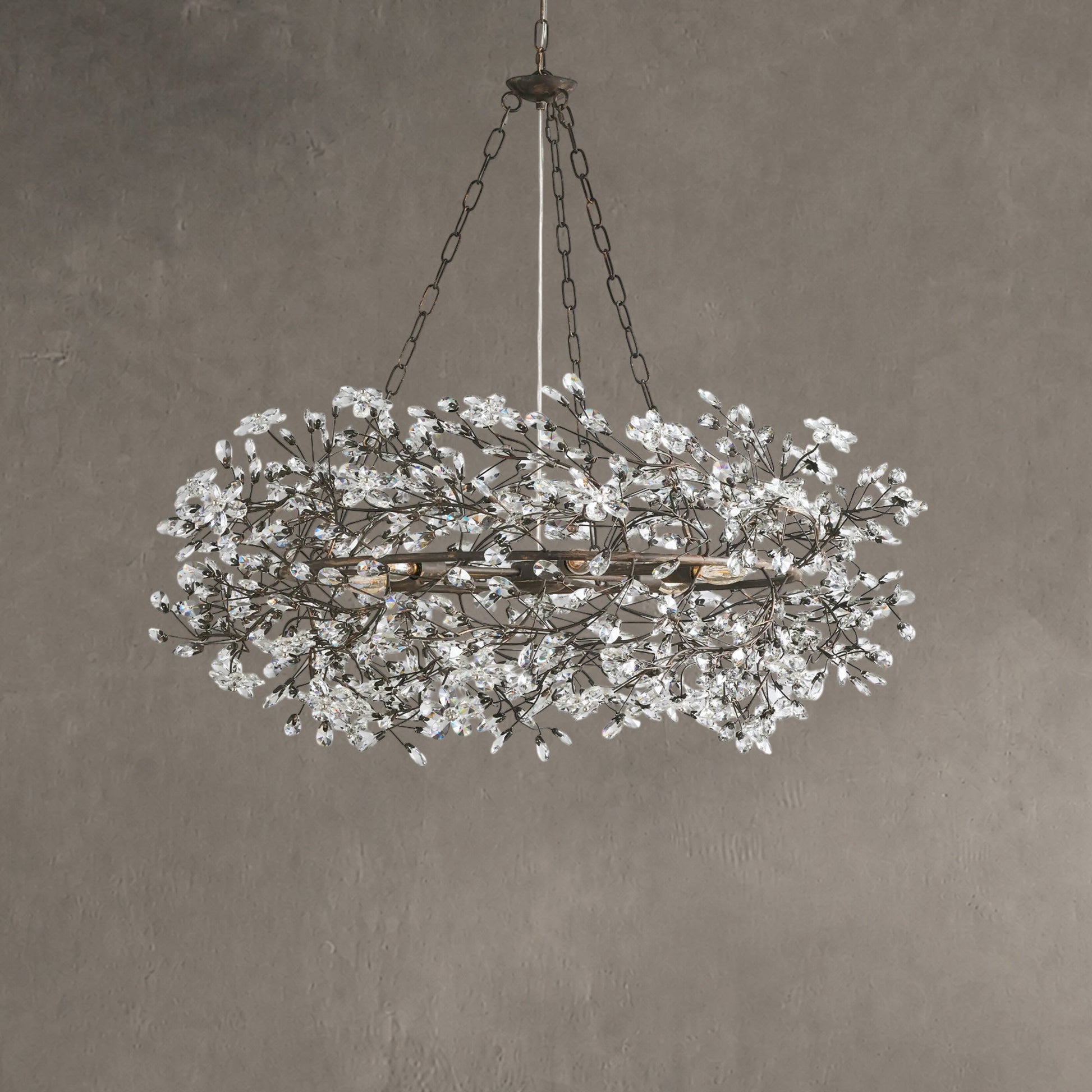 Fiore Crown Chandelier 39" 48" 60" | Lamer Lighting (9)