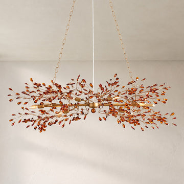 Fiore Linear Chandelier 43" 51" 68"W