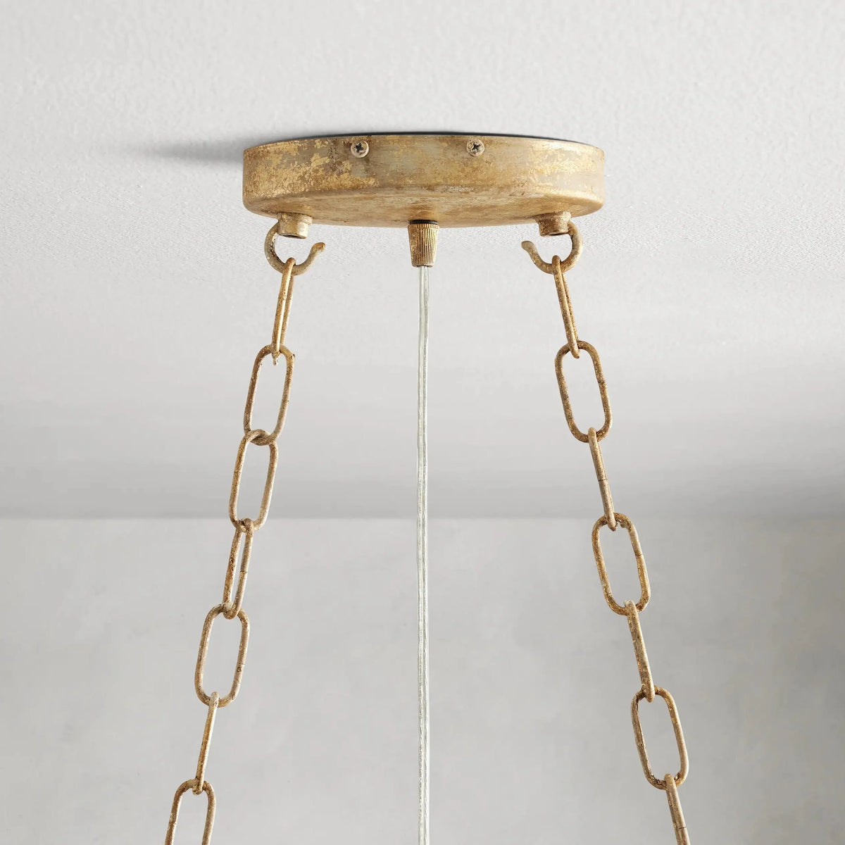 Fiore Oval Chandelier 62'' 74''-Chandelier-Merlin Lamps-GOLD-62"-lamerlighting