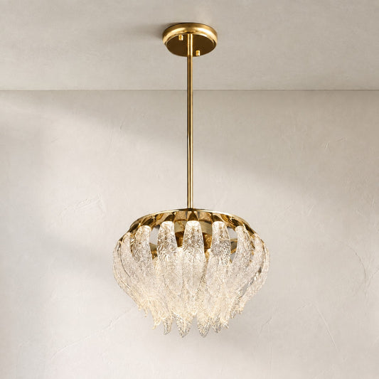 Floral Glory Sculptural Pendant Light