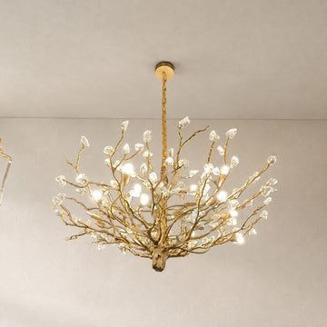Gemstone Round Branch Chandelier