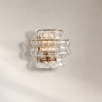 Ghiaccio Glass Wall Sconce