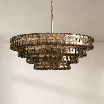 Ghiaccio Round Chandelier 24"36"48"60"