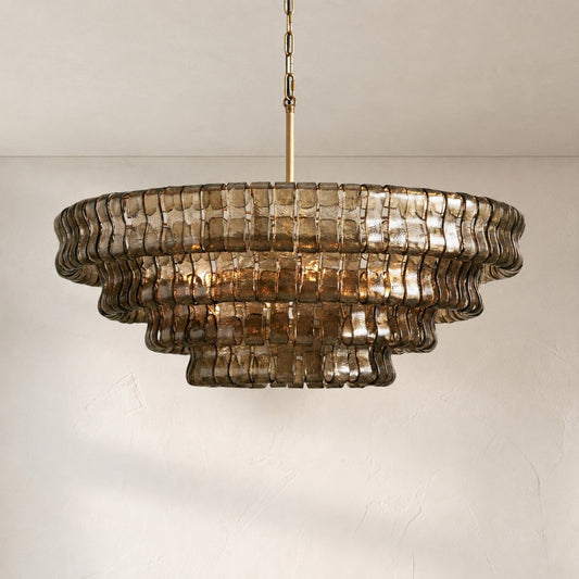 Ghiaccio Round Chandelier 24"36"48"60"