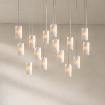 Gianna Rectangular Chandelier 15/30 Light