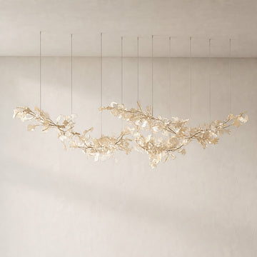 Ginkgo Branch Chandelier
