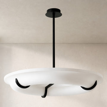 Halo Drift Ring Chandelier