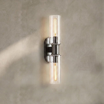 Harrlin Double Sconce in Clear