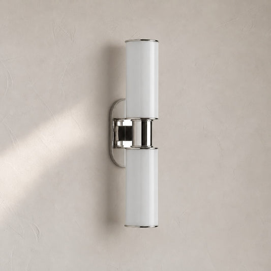 Harrlin Double Sconce in Milk