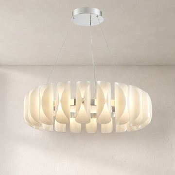 Helena Round Glass Pendant Light