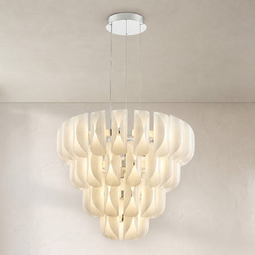 Helena Tiered Glass Pendant Light